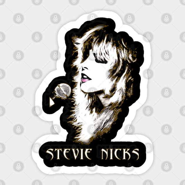 VIGNETTE SHADOW STEVIE NICKS Sticker by elSALMA